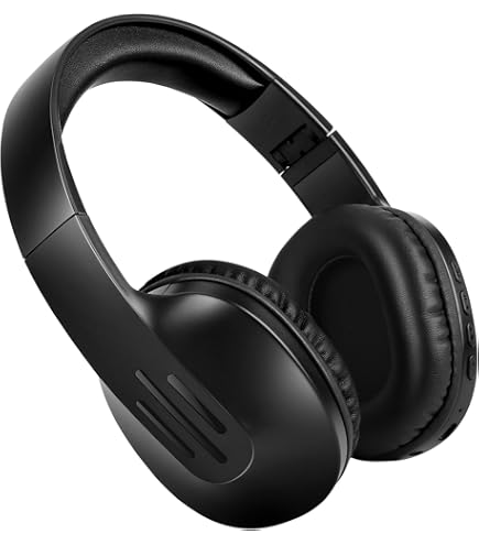 Amazon.com: ZIHNIC Bluetooth Headphones Over Ear, 5 EQ Modes
